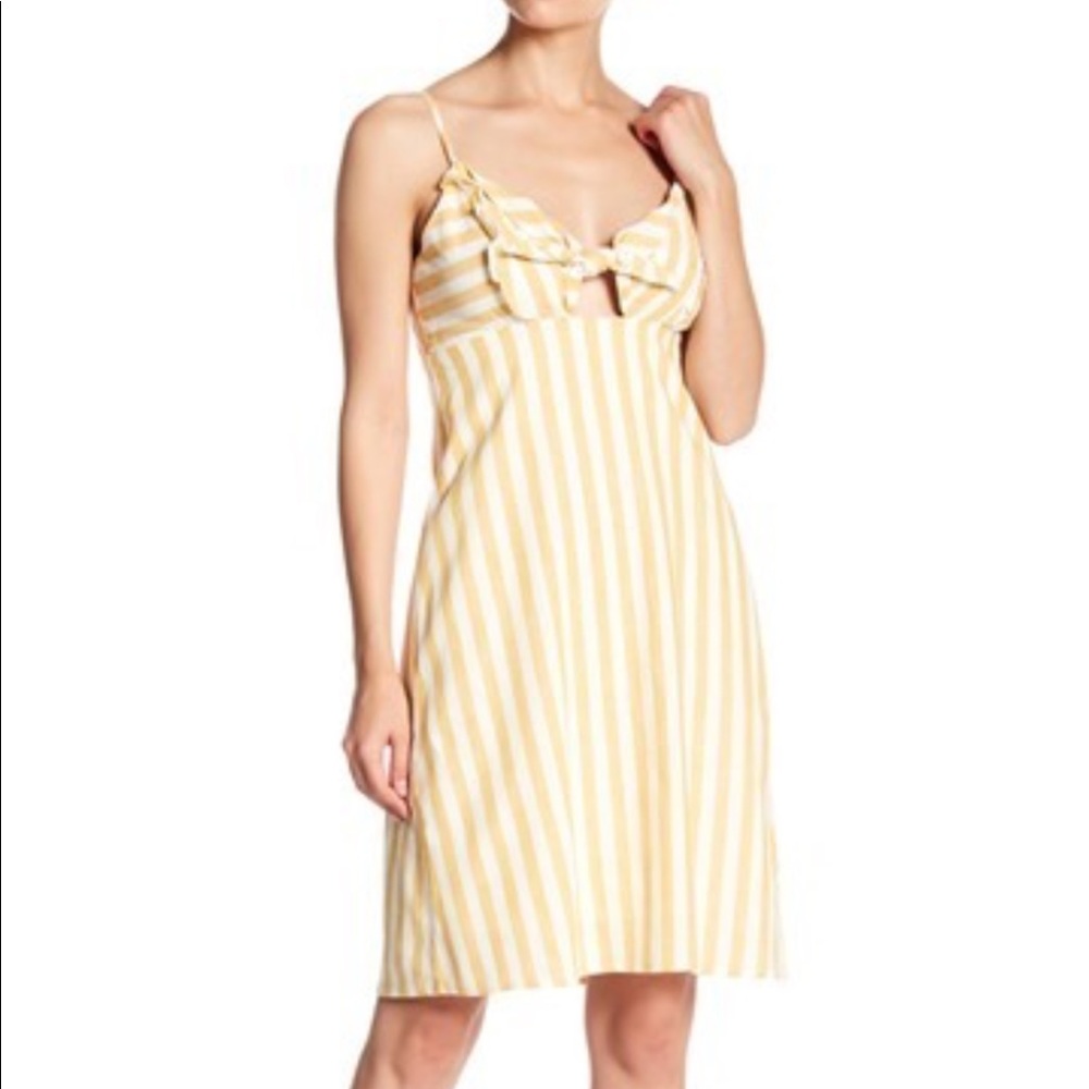 CAD front tie dress